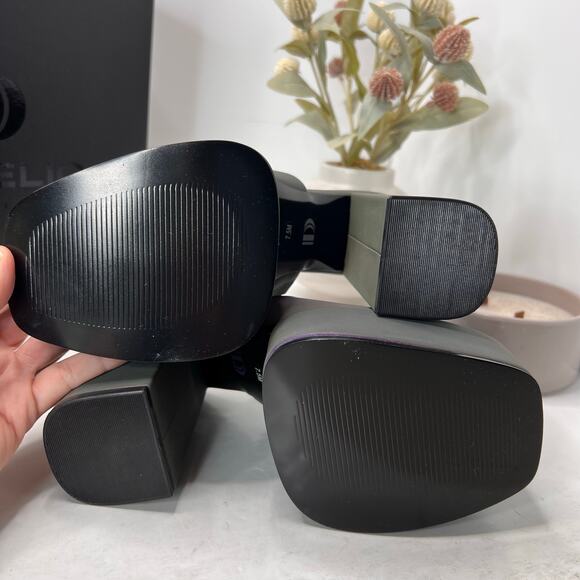 D'Amelio Ravina Multi Reflective Platform Chunky Heel Women 7.5M Tried On - Picture 9 of 11